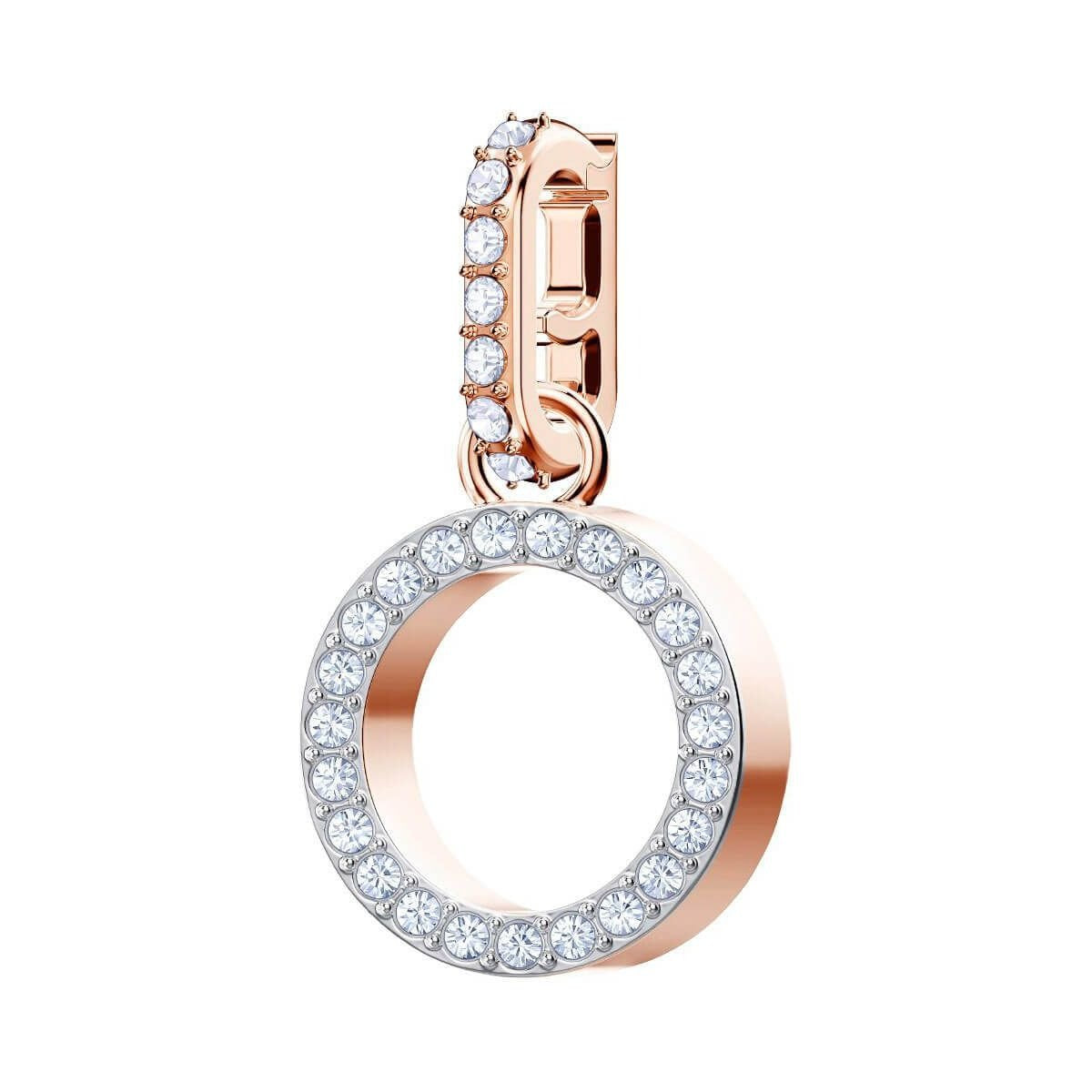 Swarovski Charm Damen Remix Collection Buchstabe O Roségold 5437607