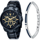 Maserati Chronograph Successo Herren Uhr Dunkelblau R8873621042