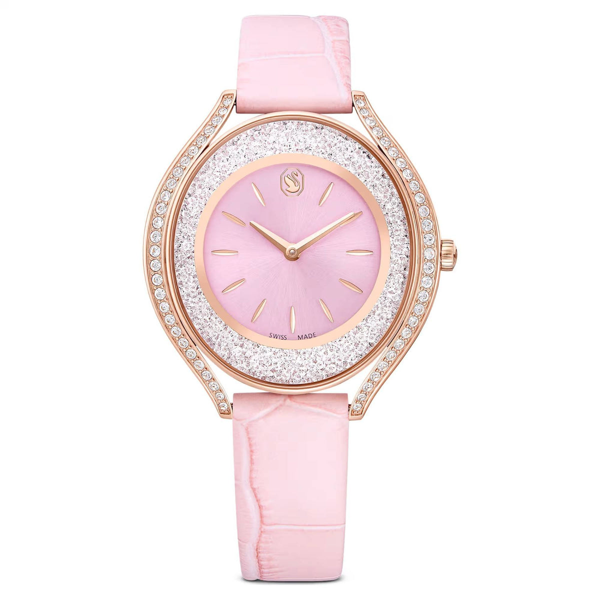 Swarovski Damenuhr Crystalline Aura Rosa Roségoldfarben 5730150