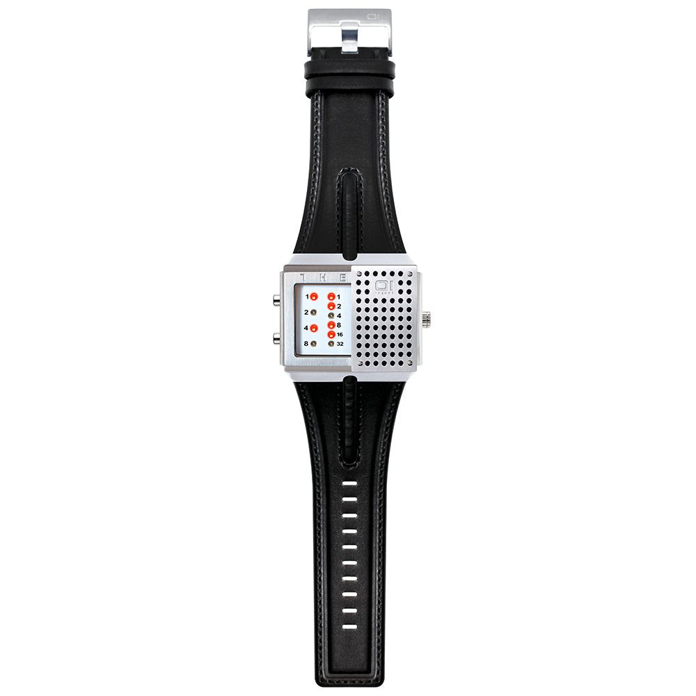 THE ONE Uhr Herren Binär-Armbanduhr Slider Watch SD118R1