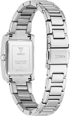 Guess Analoguhr Damen Ladies Silver Tone Analog Watch Silber GW0995L1
