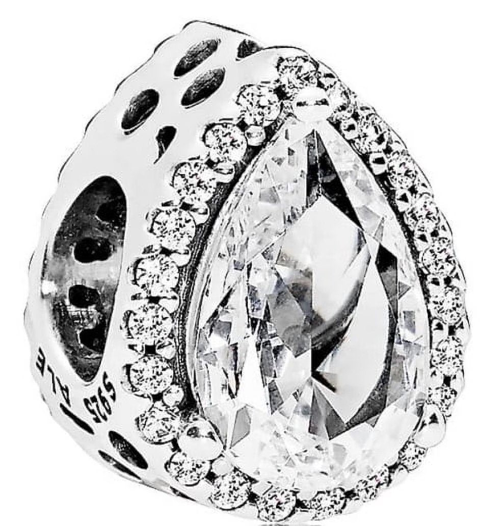 Pandora Charm Damen Strahlender Tropfen Silber 796245CZ