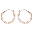 Swarovski Ohrringe Damen Lifelong Bow Roségold Weiß 5418271