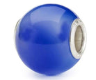 Trollbeads Runder Achat Bead Blau TSTBE-00038