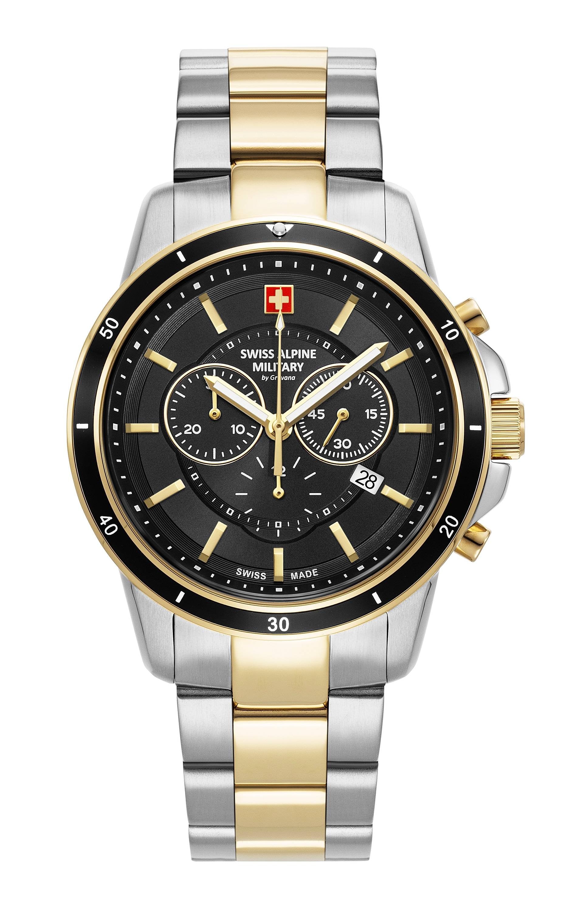 Swiss Alpine Military Herren Armbanduhr Douglas Chronograph  7089.9147