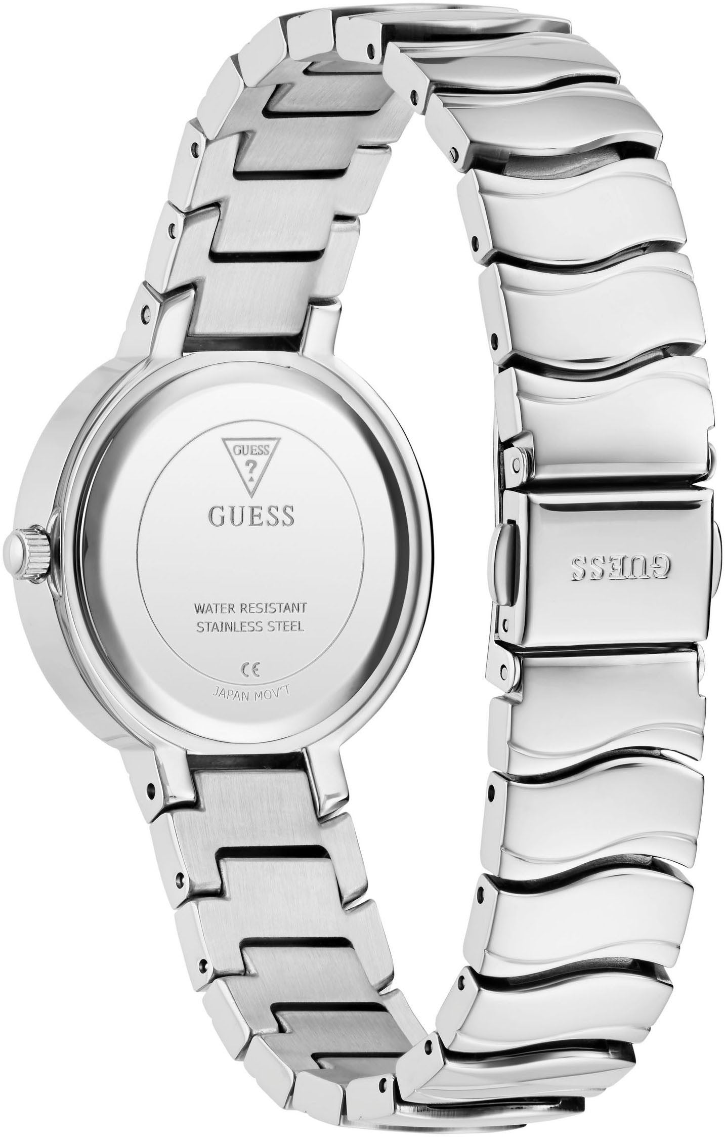 Guess Armbanduhr Damen (Ladies) Laguna Silber GW0871L1