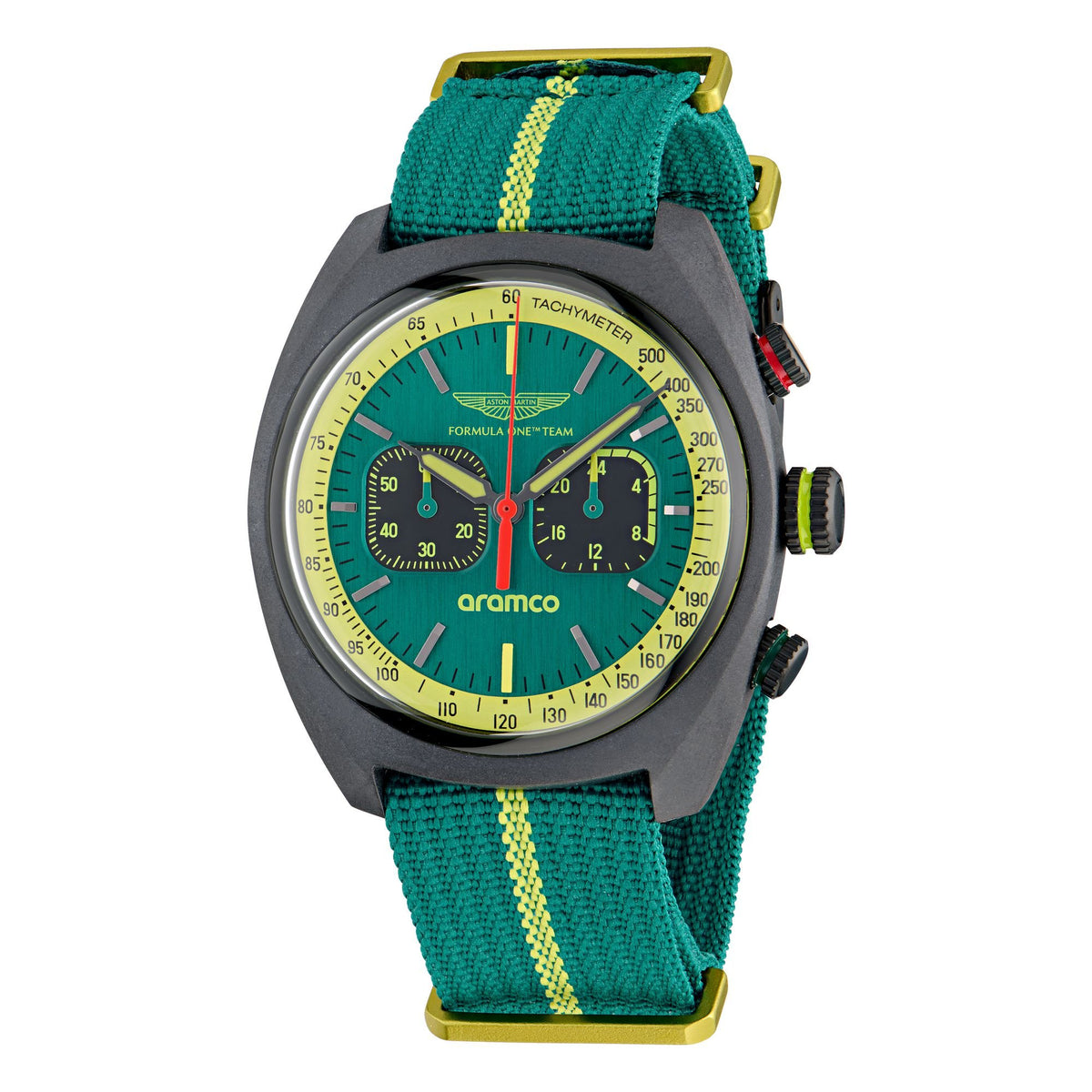 Aston Martin Chronograph Uhr Herren Formula 1 DWF MTFD1F501 Grün
