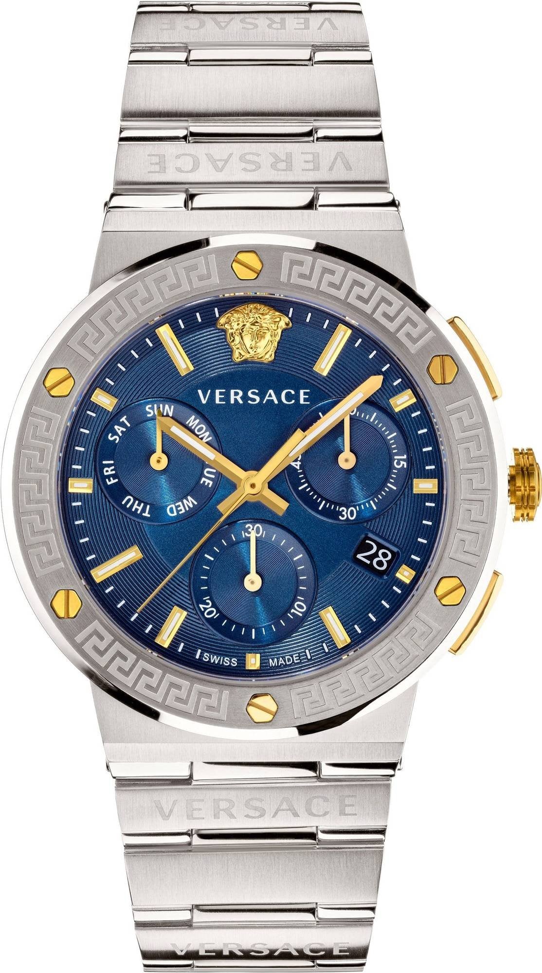Versace Herren Armbanduhr GRECA LOGO