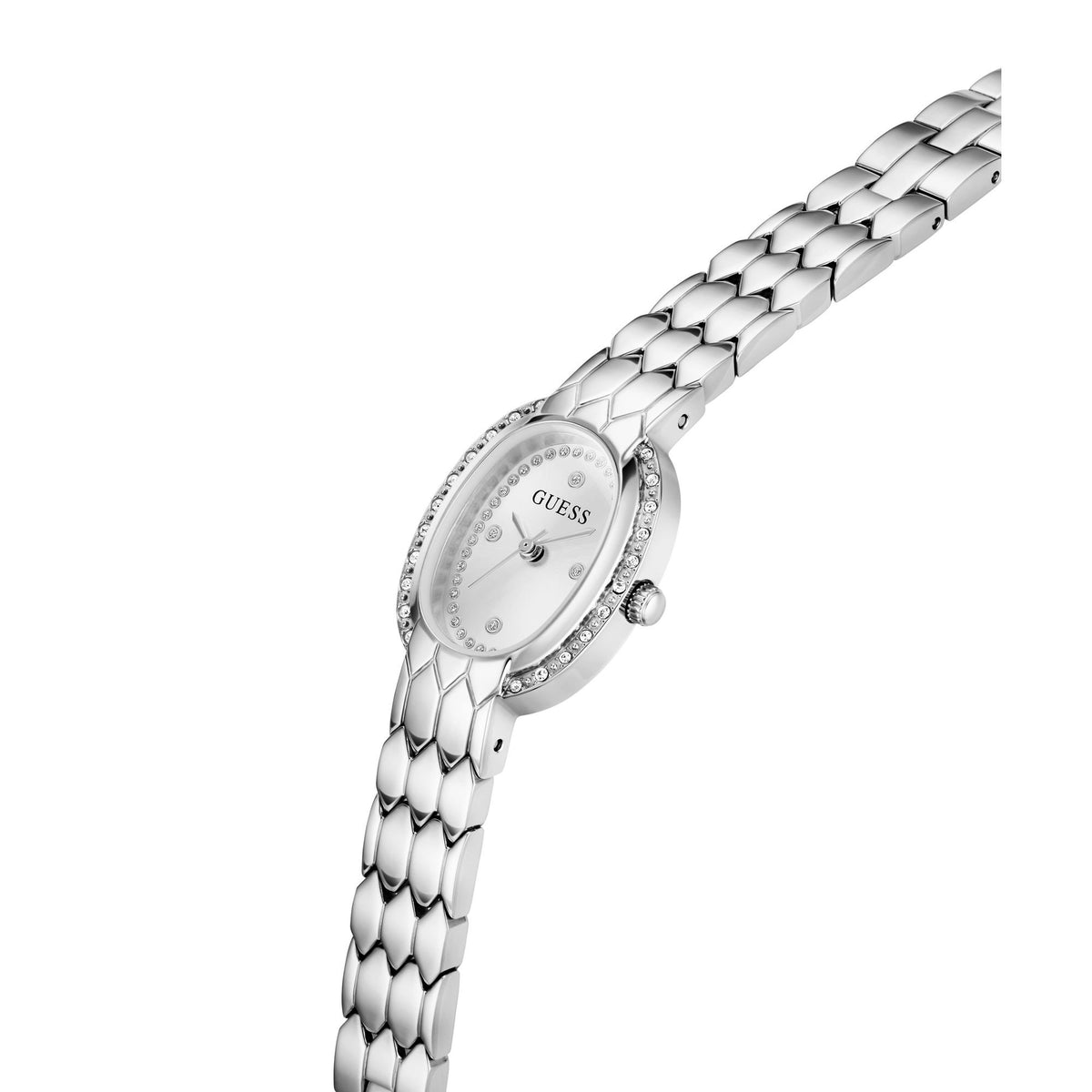 Guess Armbanduhr Damen Viola Silber GW1092L1