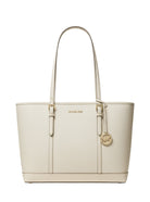Michael Kors Tote Bag Damen Jet Set Travel Large LT Cream 35F0GTVT9L