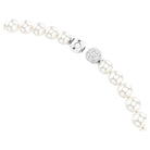 Swarovski Damen Matrix Halskette weiß 5747746