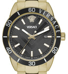 Versace Herren Armbanduhr Greca Urban schwarz gold VEYCA0724