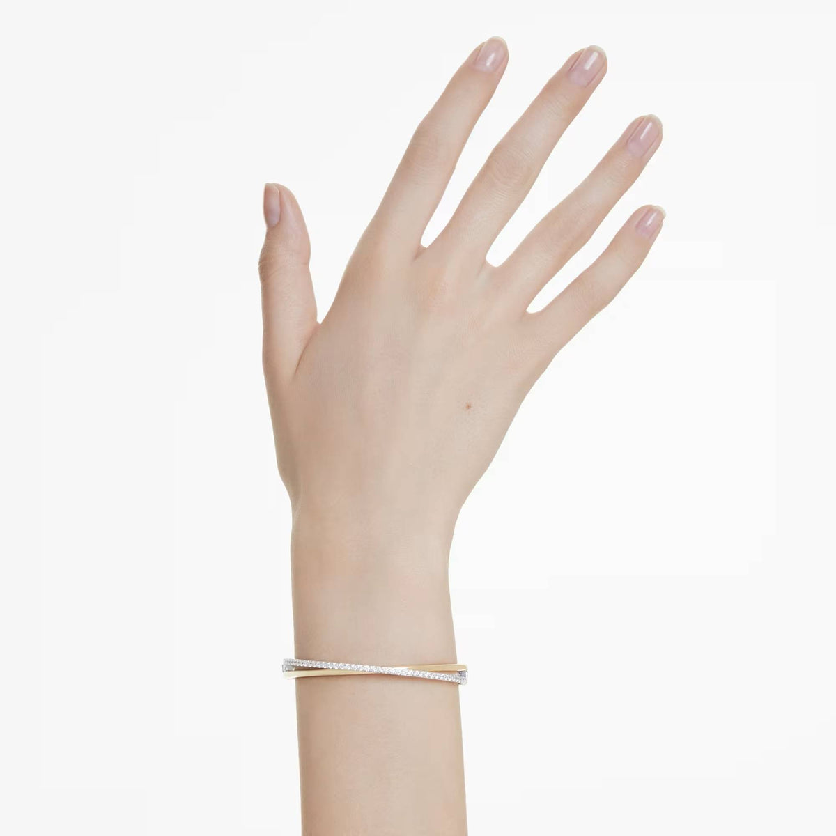 Swarovski Armreif Damen Hyperbola Silber Gold 5689721