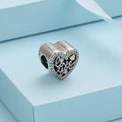 Pandora Bead Silber Herz Zirkone Frauen 792037CZ