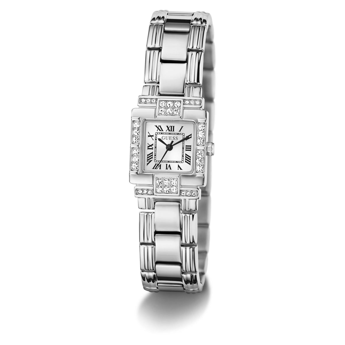 guess Armbanduhr Damen Taylor Silber GW1157L1