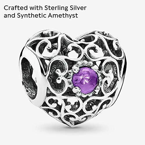 Pandora [A] Charm 791784SAM Sterling-Silber, synthetischer