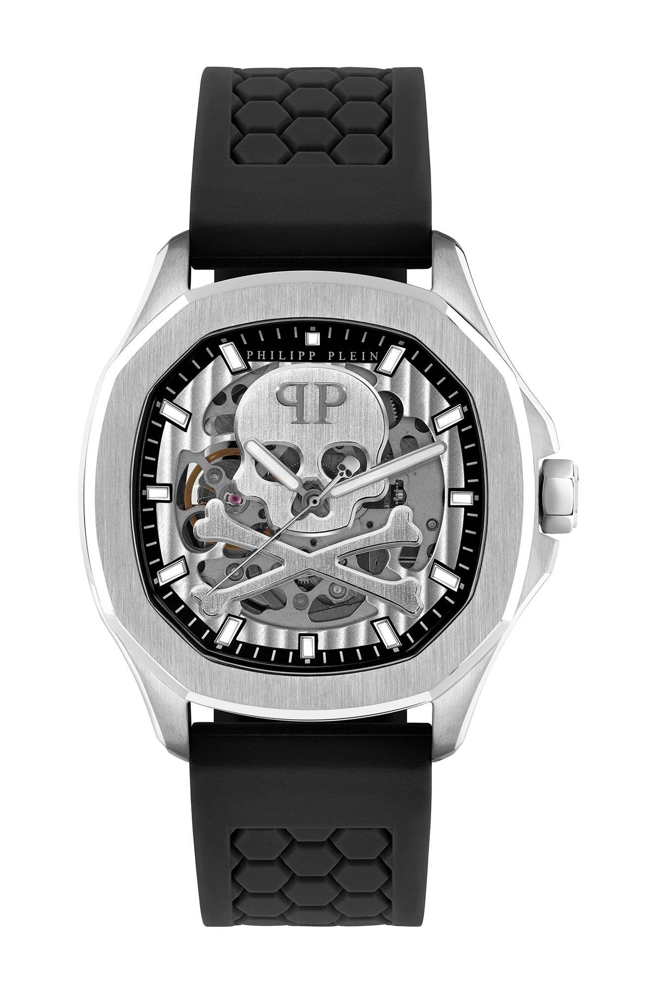 Philipp Plein Automatik Herrenuhr $keleton $pectre