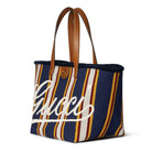 Gucci Tasche Unisex Embroidered Medium Canvas Tote Bag Blau Beige Rot Gelb 818771FAEF88796