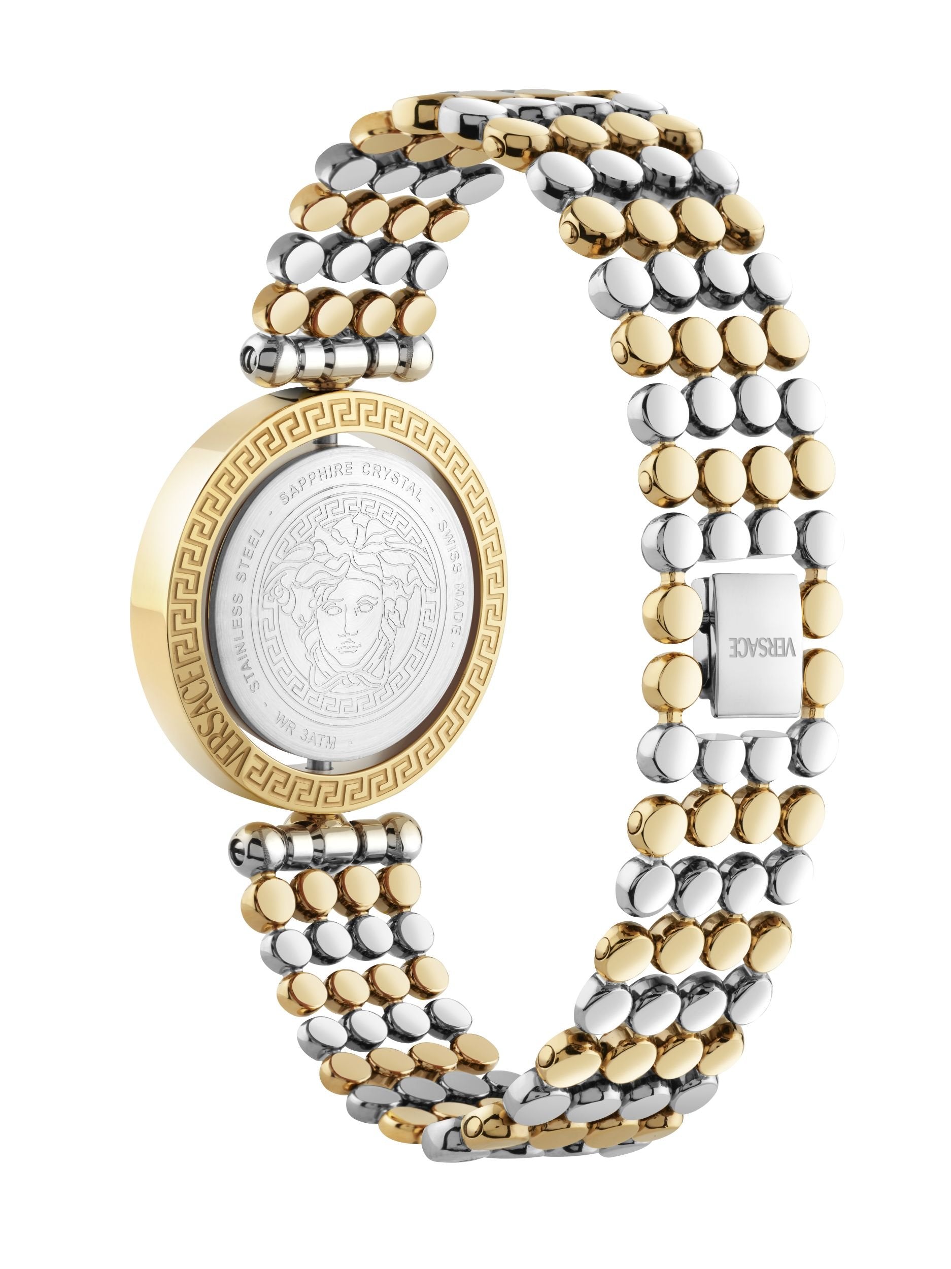 Versace Damen Armbanduhr Grün 33,6 mm Eon Restyling VEHFA0525