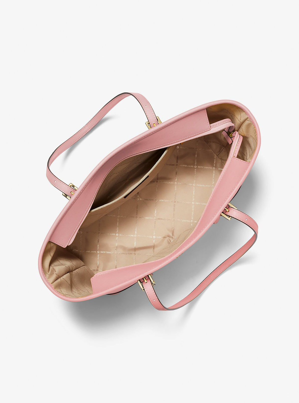Michael Kors Handtasche Tote bags Damen Jet Set Travel Large Powder Blush 35F0GTVT9L‑POWDERBLUSH