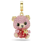 Swarovski Damen Idyllia Charm Teddy Rosa 5738357