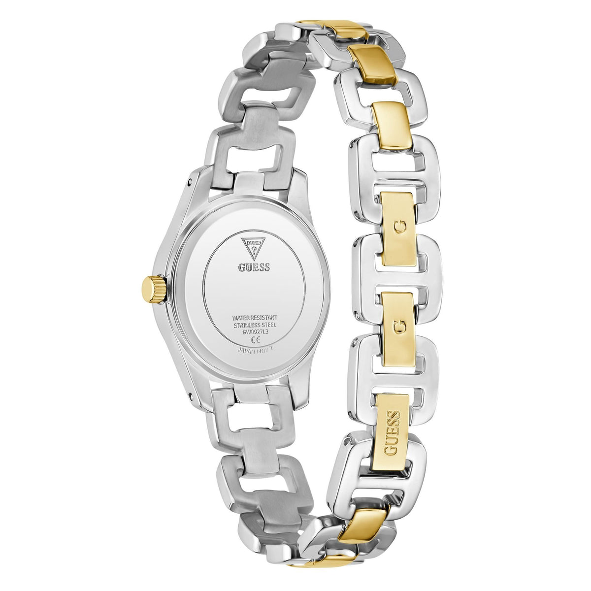 Guess Armbanduhr Damen Ladies 2-Tone Analog Watch Bicolor GW0927L3