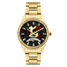 Police Armbanduhr Damen PAHIA Schwarz Gold PL PEWLG2109903