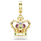 Swarovski Charm Unisex Minions Crown Charm Mehrfarbig Goldlegierungsschicht 5753019