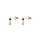 Philipp Plein Ohrringe Damen Roségold Plein Rocked Heart PJZEA10EU