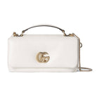 Gucci Handtasche Damen GG Milano Nappa Vacchetta Off White 806016AAD5X9110
