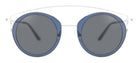 Liebeskind Damen Sonnenbrille silber/blau 46-24-140 10251-00240