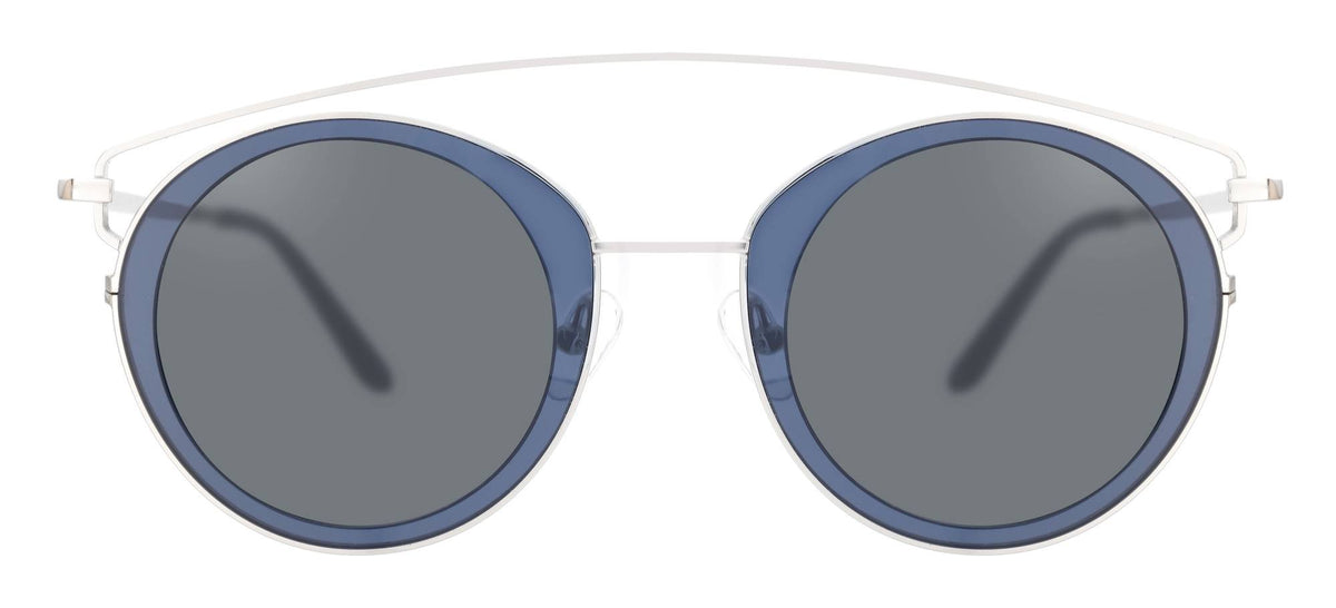 Liebeskind Damen Sonnenbrille silber/blau 46-24-140 10251-00240