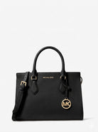 Michael Kors Damen Handtasche Sheila Medium Satchel Schwarz 35S3G6HS2L