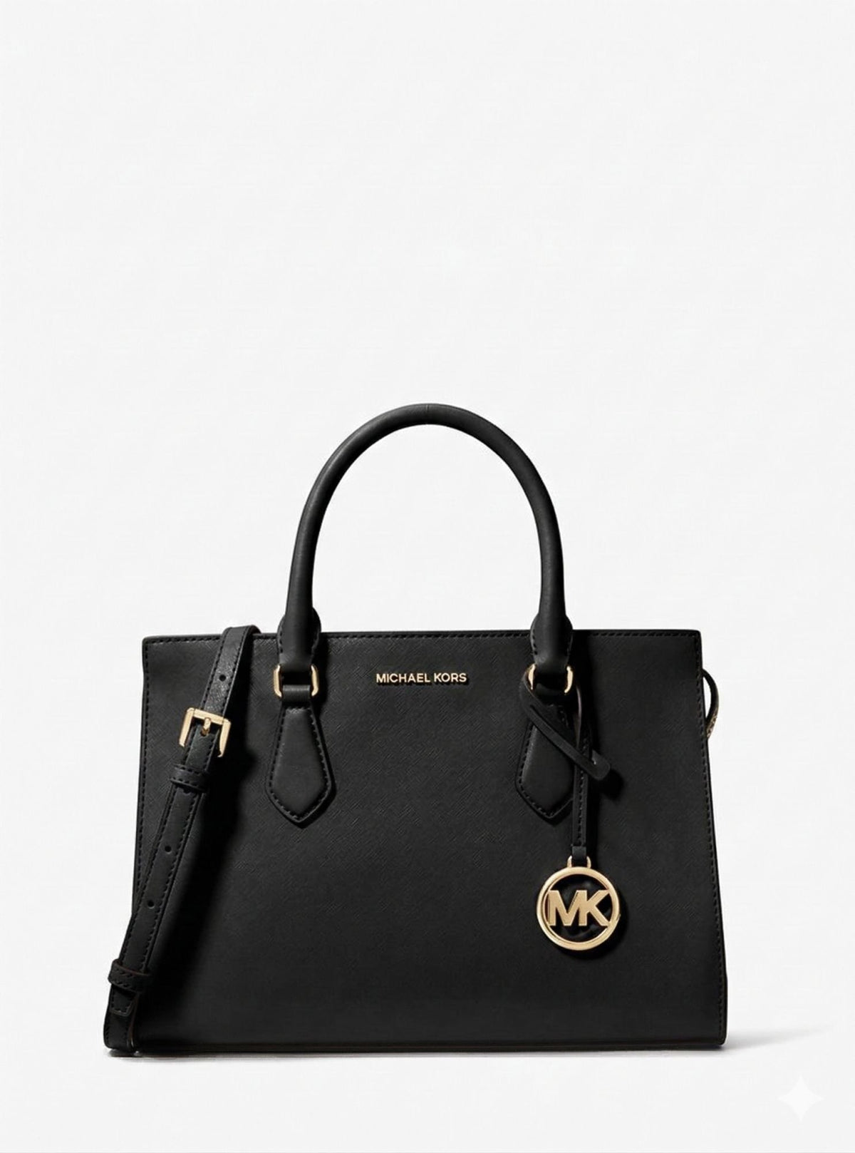 Michael Kors Damen Handtasche Sheila Medium Satchel Schwarz 35S3G6HS2L