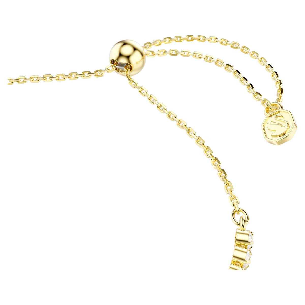 Swarovski Armband Damen Idyllia Herz mit Pfeil Weiß Goldfarben 5744061