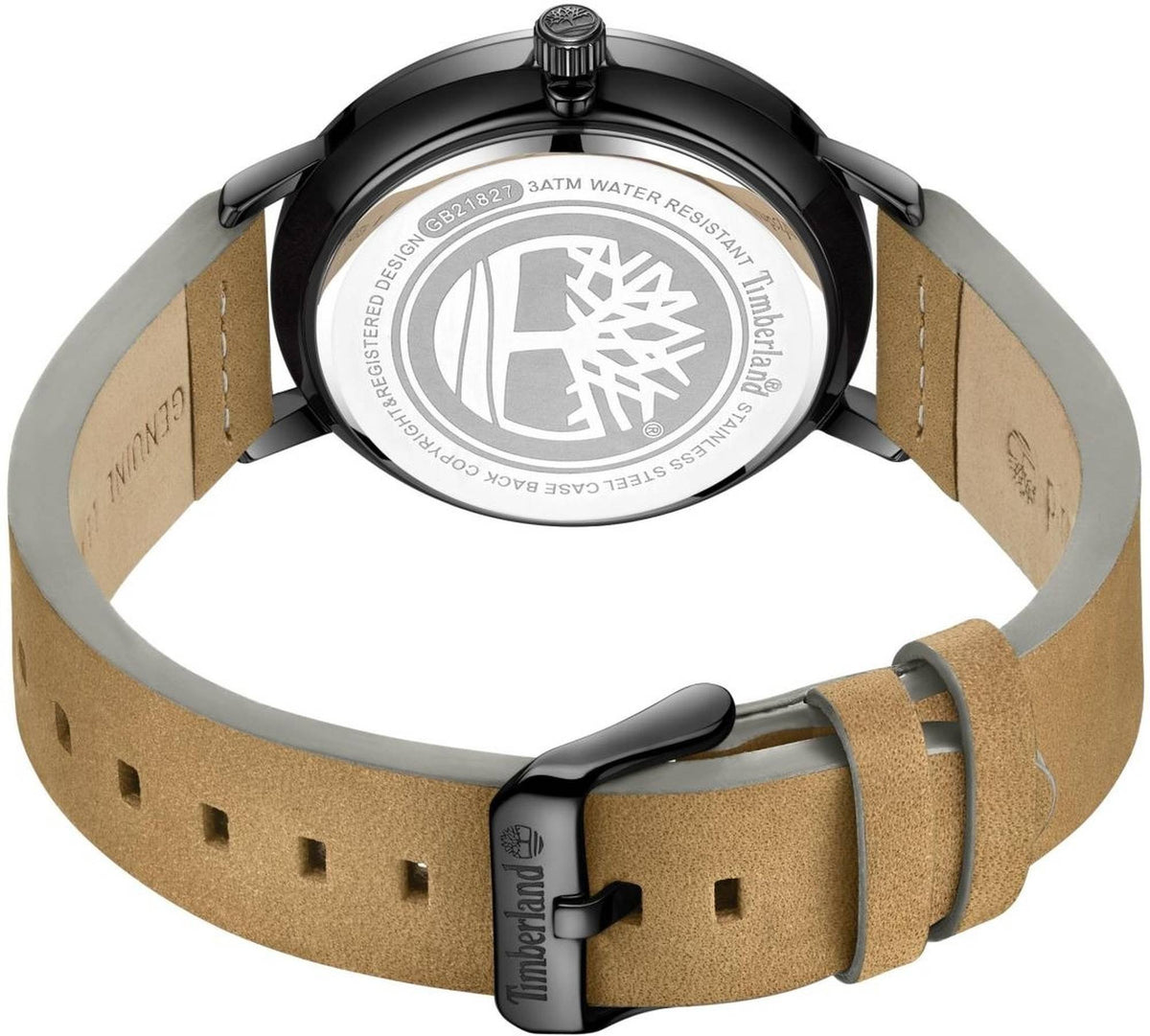 Timberland Analoguhr Herren Saunderstown Schwarz Braun TDWGB2182703