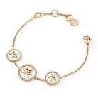 Philipp Plein Damen Armband PLEIN MINI LOGO Goldfarben PJ2EA09BU