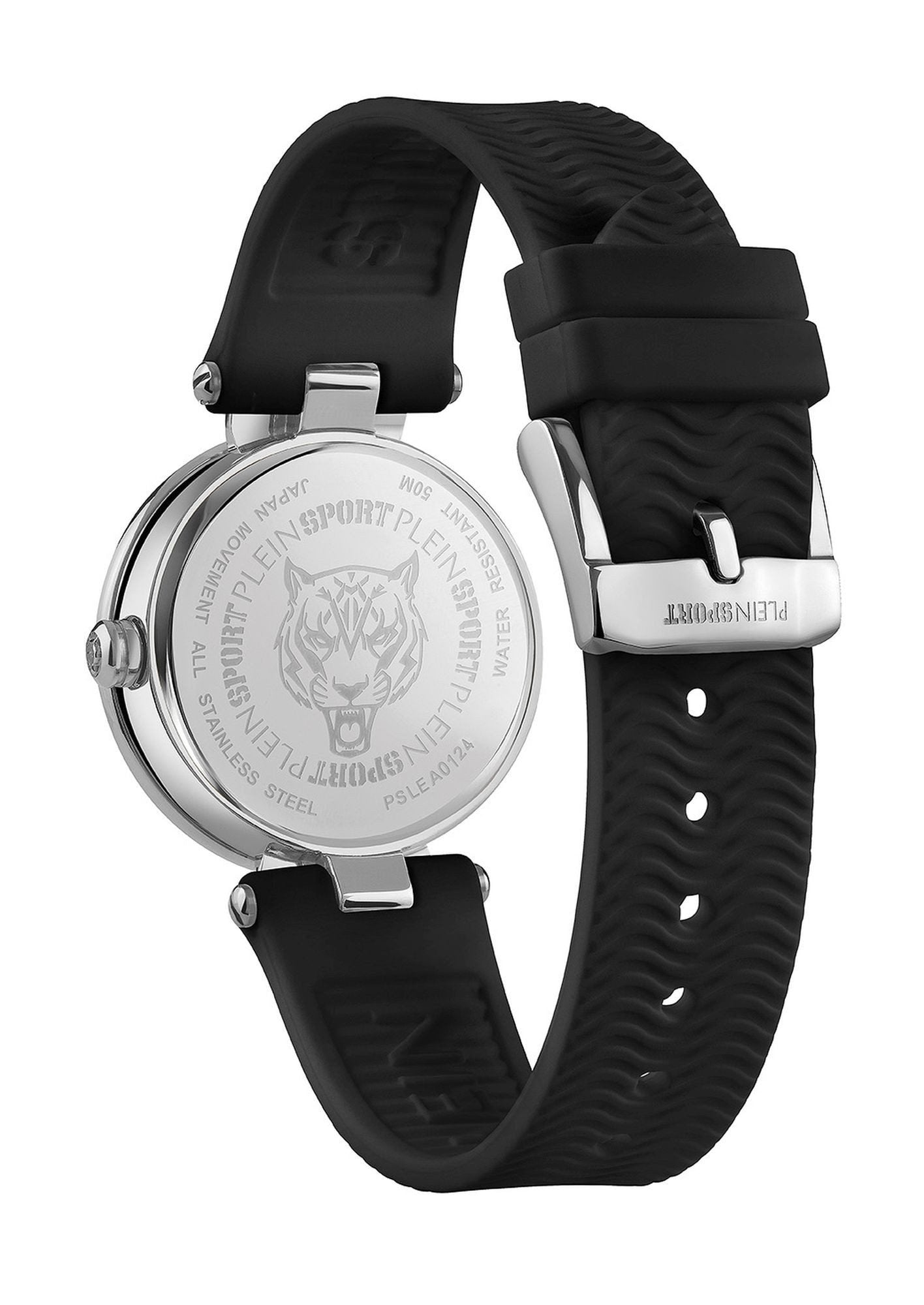 Philipp Plein Uhr Damen Supernova schwarz, silber PSLEA0124