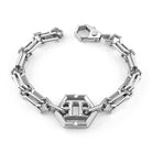 Philipp Plein Herren  Armband PLEIN ICON CHAIN Edelstahl Silber PJ9EA02BU