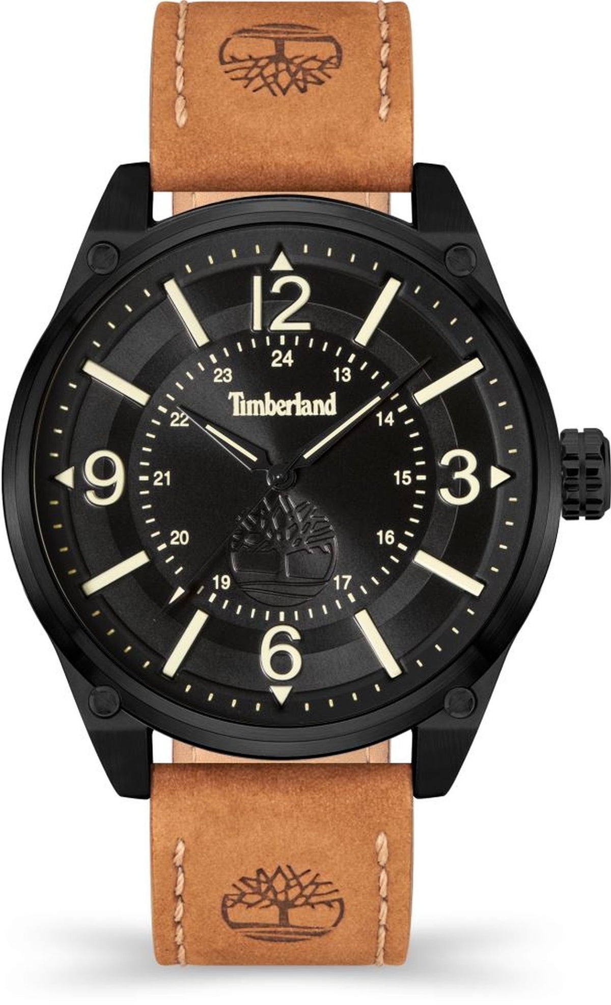 Timberland Analoguhr Herren Palmyra-Z Schwarz Braun TDWGA9000602M