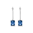 Thomas Sabo Ohrringe Damen Blue Stone Silber H2176-166-1