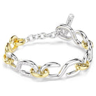 Swarovski Armband Unisex DexteraRundschliff T Verschluss Weiss M 5741797