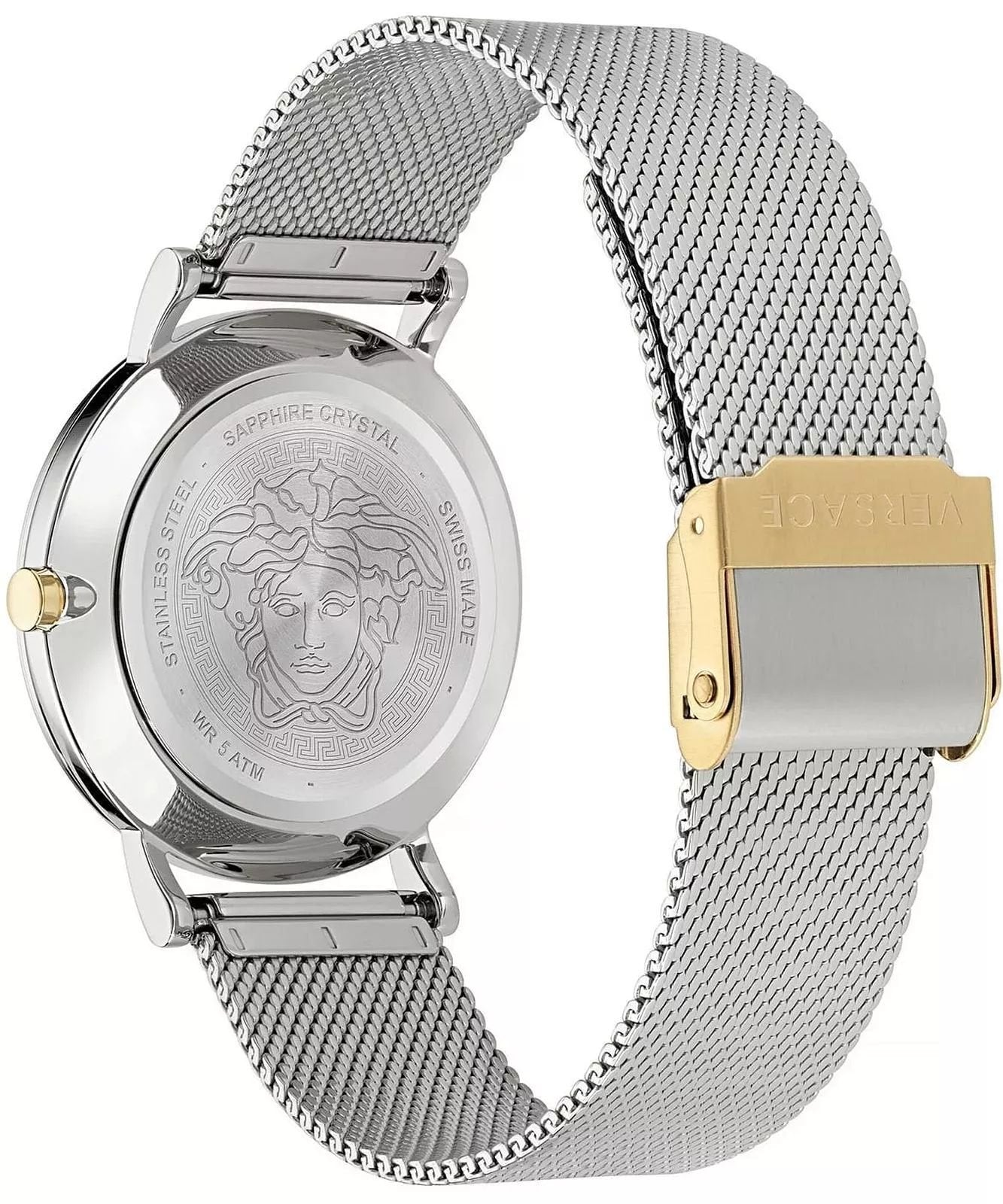 Versace Damen Armbanduhr New Generation Silber VE3M01123