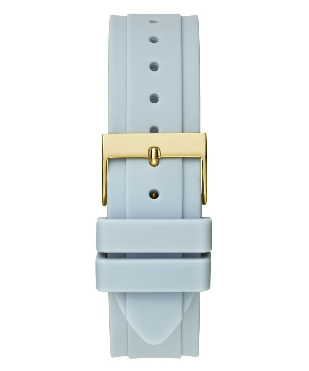 Guess Damen Armbanduhr SELENE Multifunktion hellblau, gold 39 mm GW0695L1