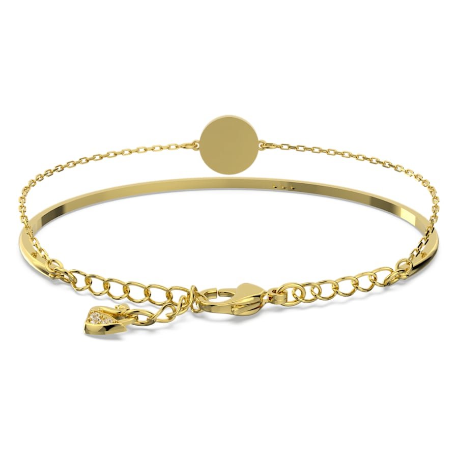 Swarovski Damen Ginger Armband Armreif Grün, Goldlegierungsschicht 5642949