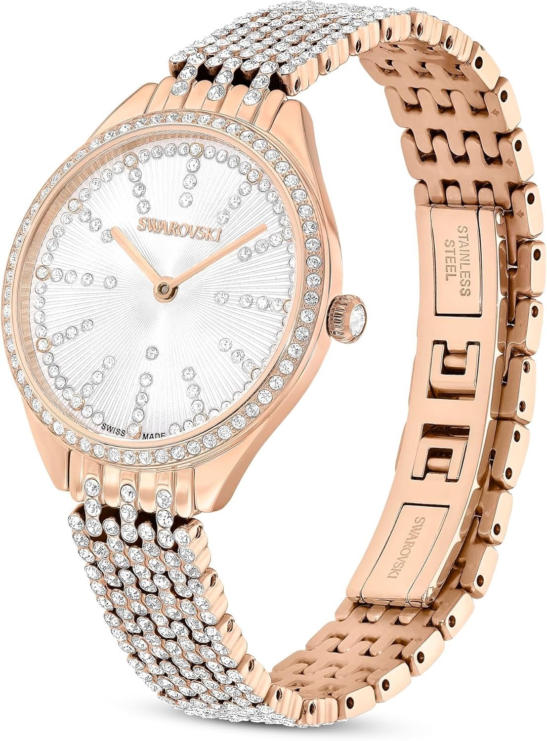 Swarovski Damenuhr Attract Pave rosegold 5610487