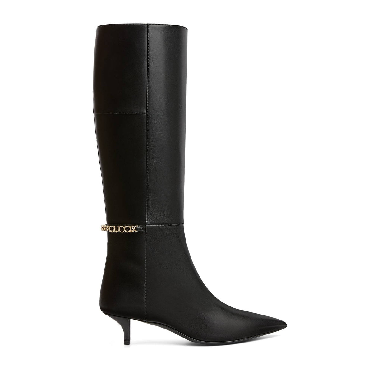 Gucci Damen Signoria Kniehoher Stiefel Schwarz 794392-AADRK-1000
