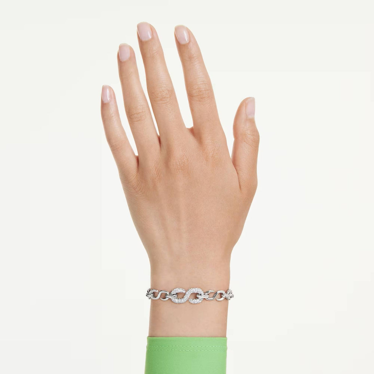 Swarovski Armband Unisex Dextera Rundschliff Weiß Rhodiniert 5747642