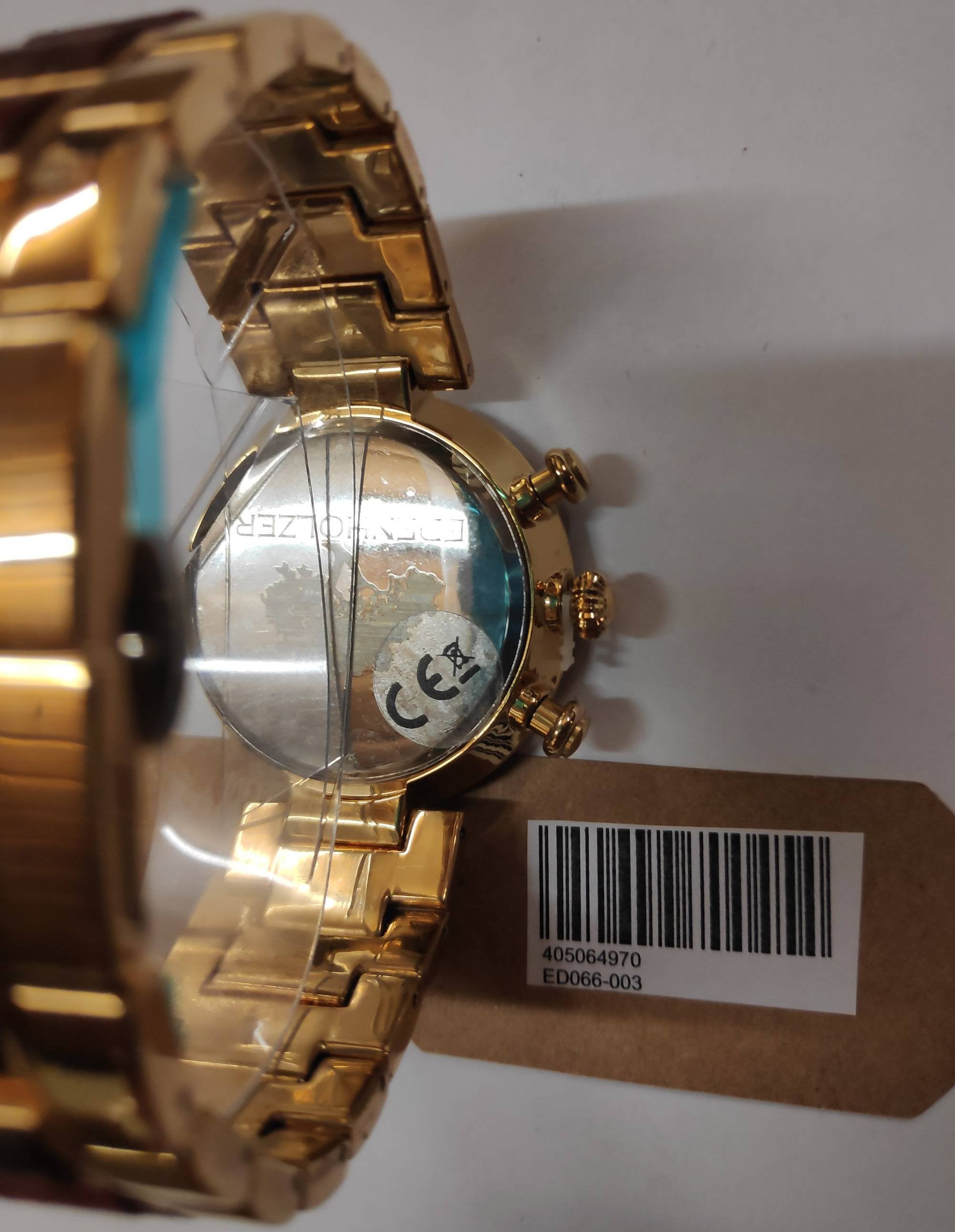 Edenhölzer Holzuhr Herren Armbanduhr Chronograph Sumba ED066-003