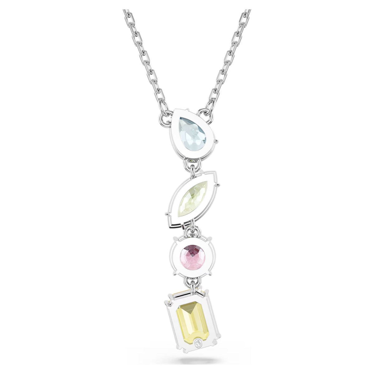 Swarovski Halskette Damen Gema Y Pendant multicolor rhodiniert 5692421